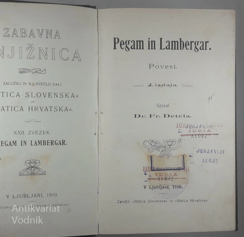 PEGAM IN LAMBERGAR., Dr. Fr. Detela