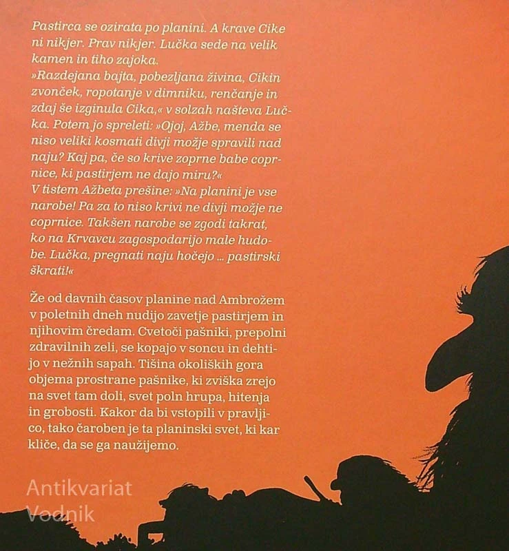 O PASTIRJIH IN ŠKRATIH S KRVAVCA, Uroš Grilc
