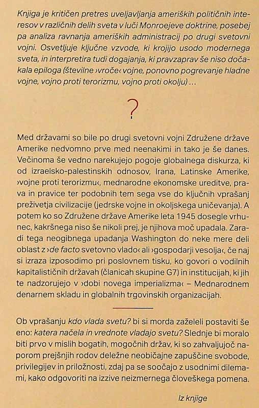 KDO VLADA SVETU?, Noam Chomsky