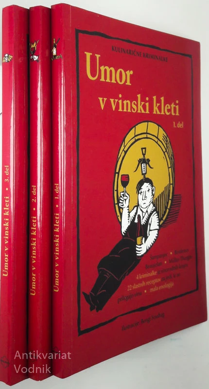 UMOR V VINSKI KLETI, 3 deli, ilustracije: Bengt Fosshag