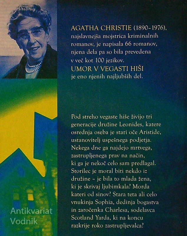 UMOR V VEGASTI HIŠI, Agatha Christie