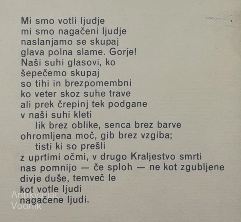 PESMI, Thomas Stearns Eliot