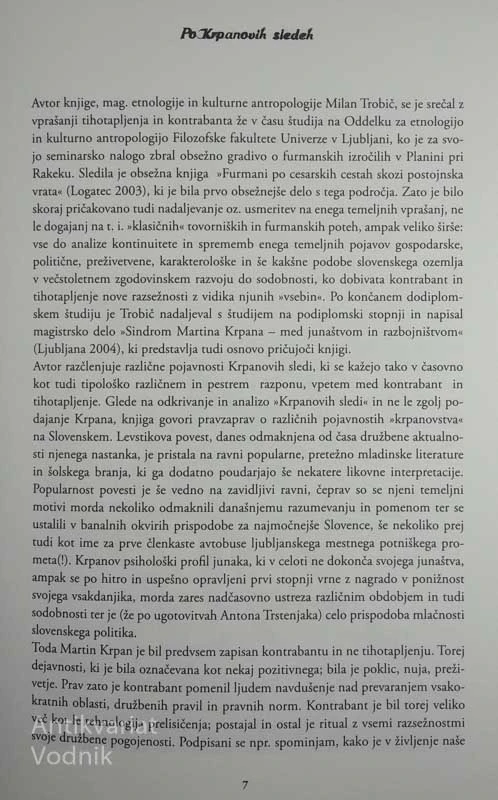 PO KRPANOVIH SLEDEH, Milan Trobić