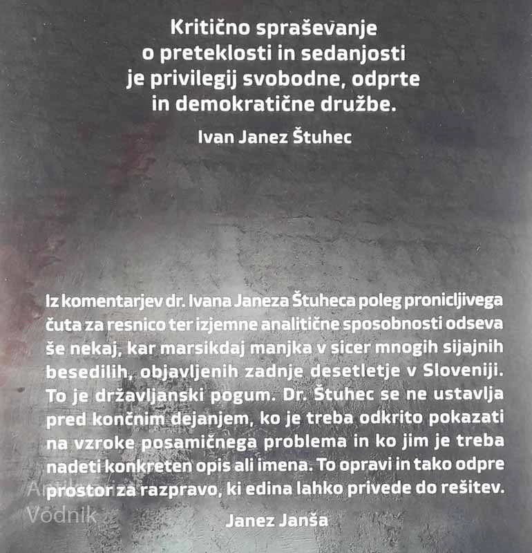 SLOVENIJA BREZ PATRIE IN ZVONOV, Ivan Janez Štuhec