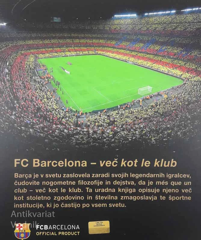 BARCA; ILUSTRIRANA ZGODOVINA NOGOMETNEGA KLUBA BARCELONA, Guillem Balagué