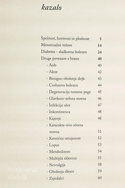 HRANA ČUDEŽNO ZDRAVILO; ZDRAVJE IN SPOLNOST, DIABETES IN DRUGE BOLEZNI, Jean Carper