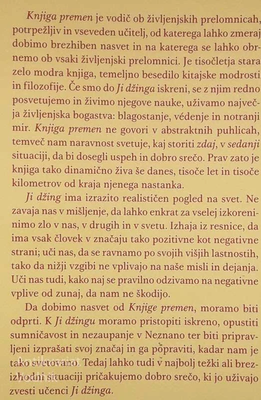 JI DŽING; KNJIGA PREMEN, Brian Browne Walker