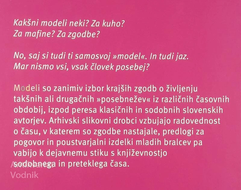 MODELI, Mojca Honzak