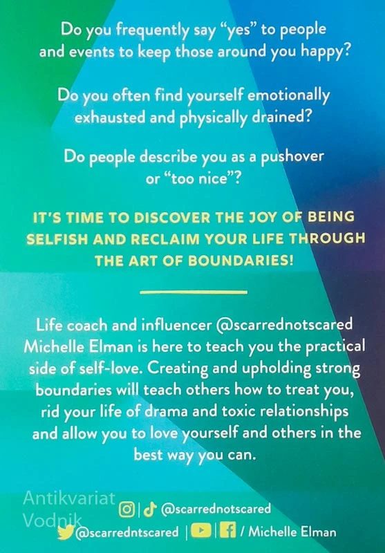 THE JOY OF BEING SELFISH, Michelle Elman