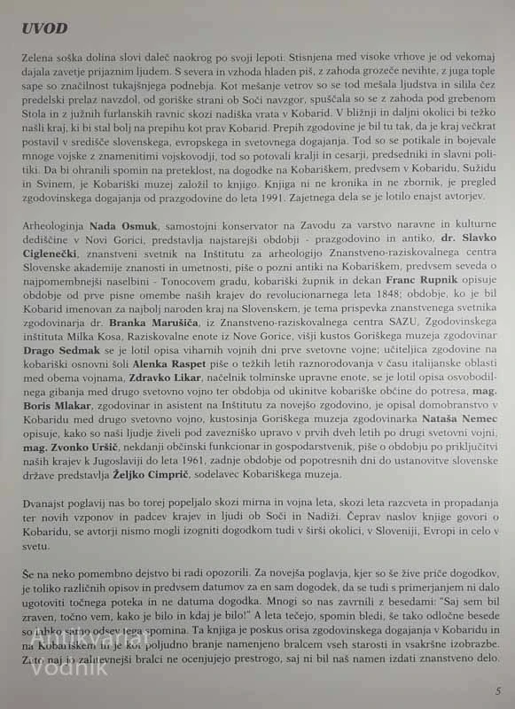 KOBARID, več avtorjev