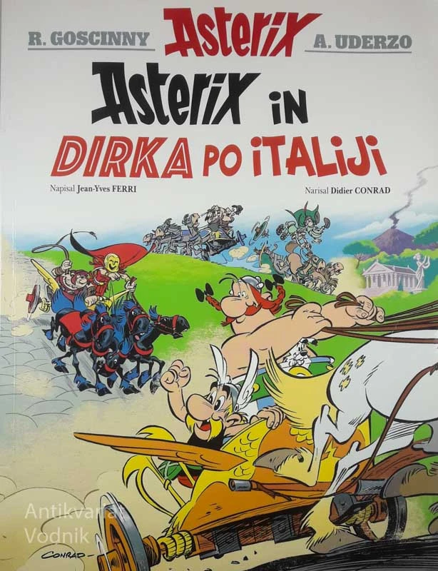 ASTERIX IN DIRKA PO ITALIJI, R. Goscinny