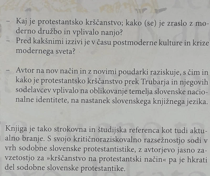 PROTESTANTI(STI)KA, Marko Kerševan