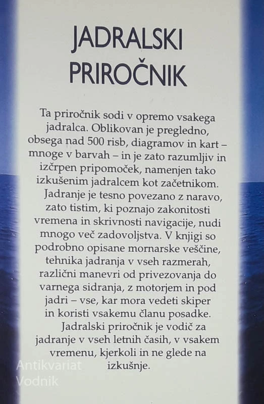 JADRALSKI PRIROČNIK, Halsey Herreshoff