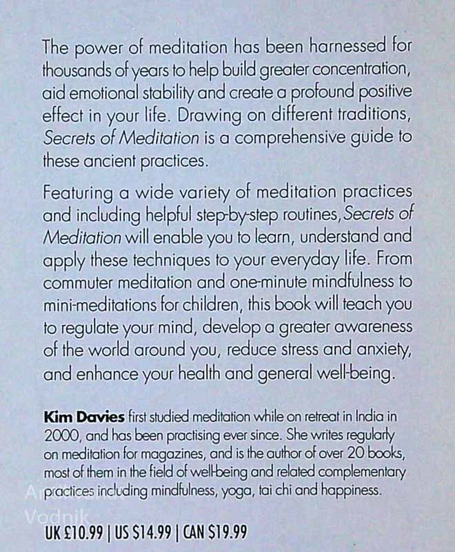 SECRETS OF MEDITATION, Kim Davies
