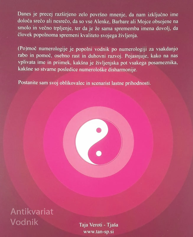 (PO)MOČ NUMEROLOGIJE, Taja Veroti – Tjaša