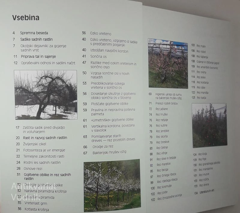 REZ SADNIH RASTLIN, Franci Štampar