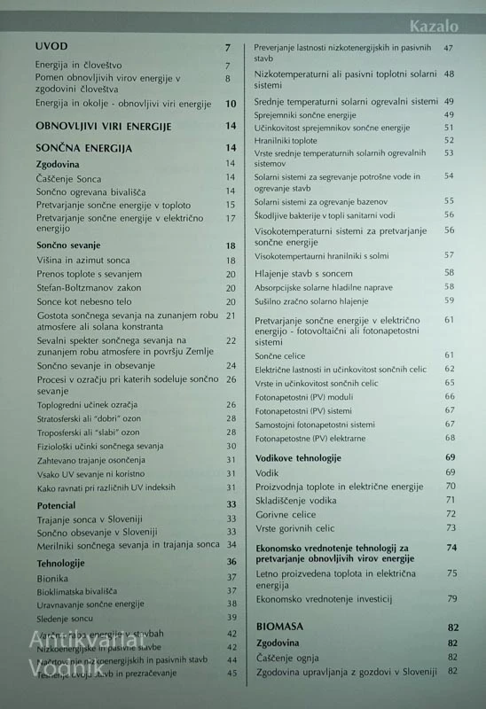 ENERGIJA IN OKOLJE; OBNOVLJIVI VIRI ENERGIJE, Sašo Medved in Ciril Arkar