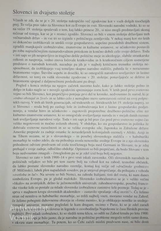 SLOVENSKA KRONIKA 20. STOLETJA 1900-1941