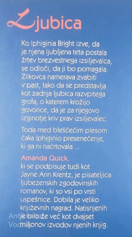 LJUBICA, Amanda Quick