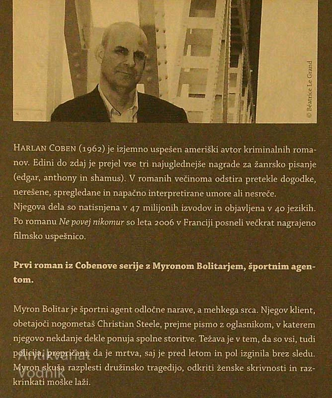 USODNA POGODBA, Harlan Coben