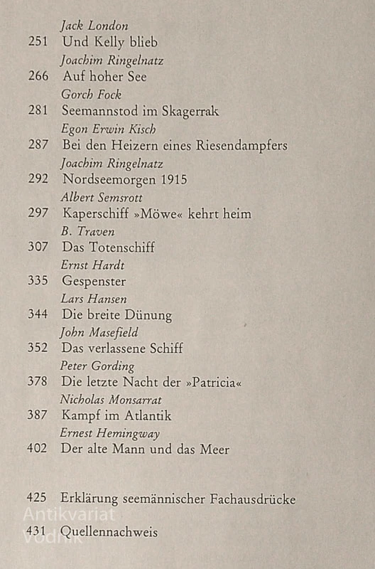DIE SCHÖNSTEN SEEFAHRER GESCHICHTEN, Hans Jürgen Hansen