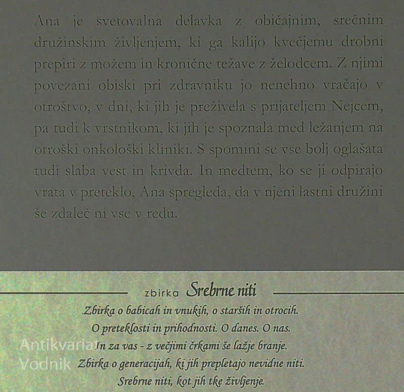 ODPREJO SE VRATA, Nina Mav Hrovat