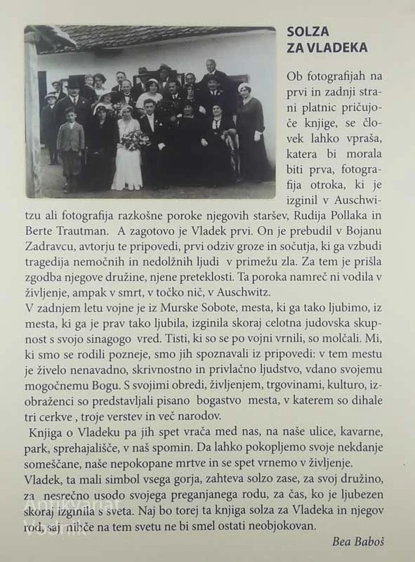 VLADEKOVA POT V NEZNANO, Bojan Zadravec