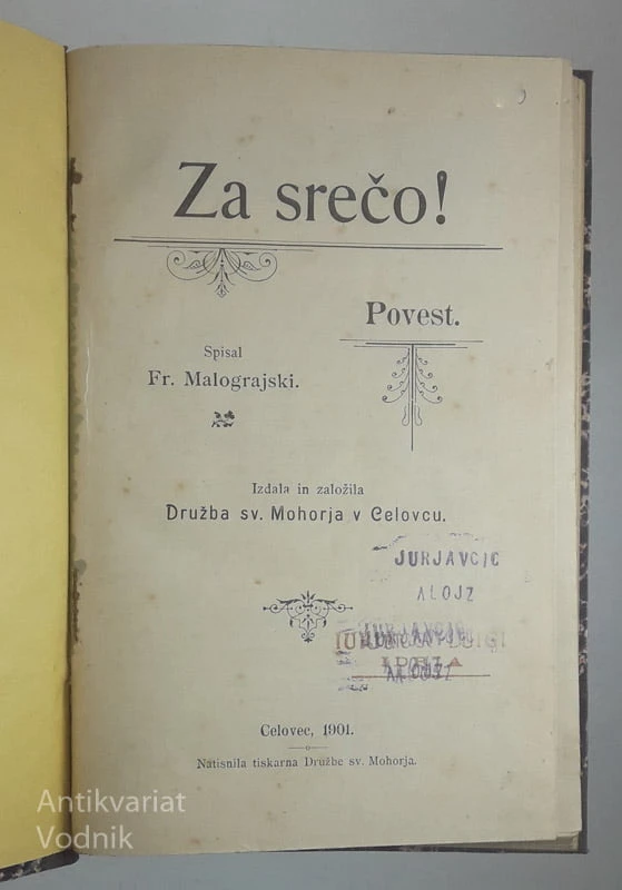 ZA SREČO!, Fr. Malograjski