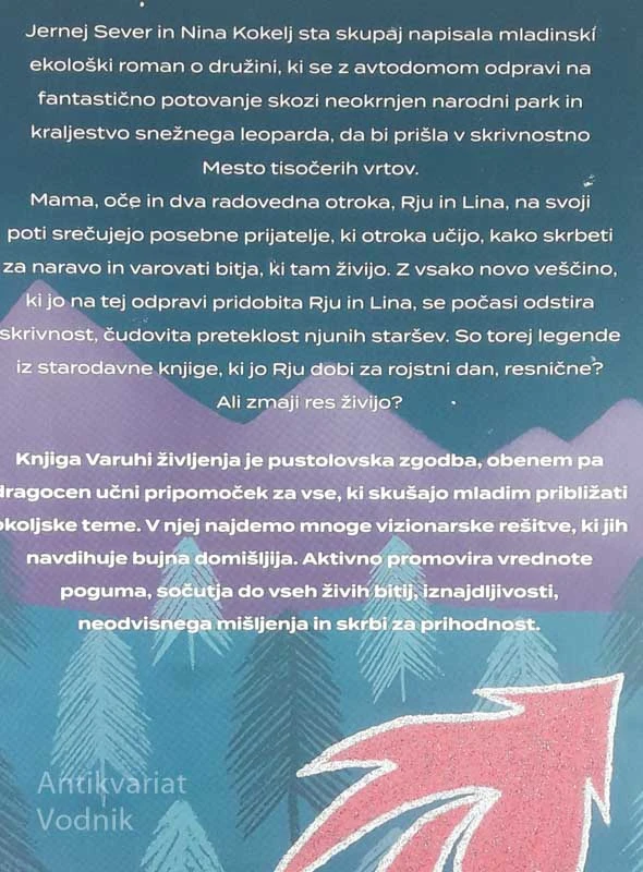 VARUHI ŽIVLJENJA, Jernej Sever in Nina Kokelj