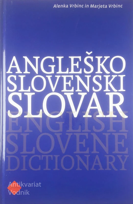 ANGLEŠKO-SLOVENSKI SOVAR, Alenka Vrbinc in Marjeta Vrbinc