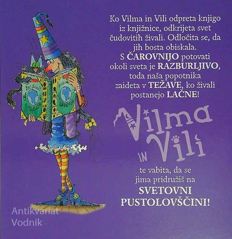 VILMA IN VILI; OKOLI SVETA, Valerie Thomas (ilustriral Korky Paul)