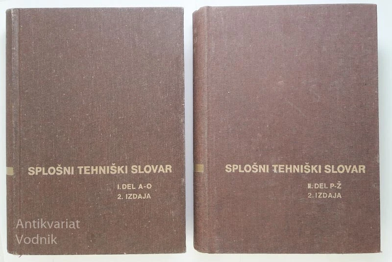 SPLOŠNI TEHNIŠKI SLOVAR, 2. izdaja