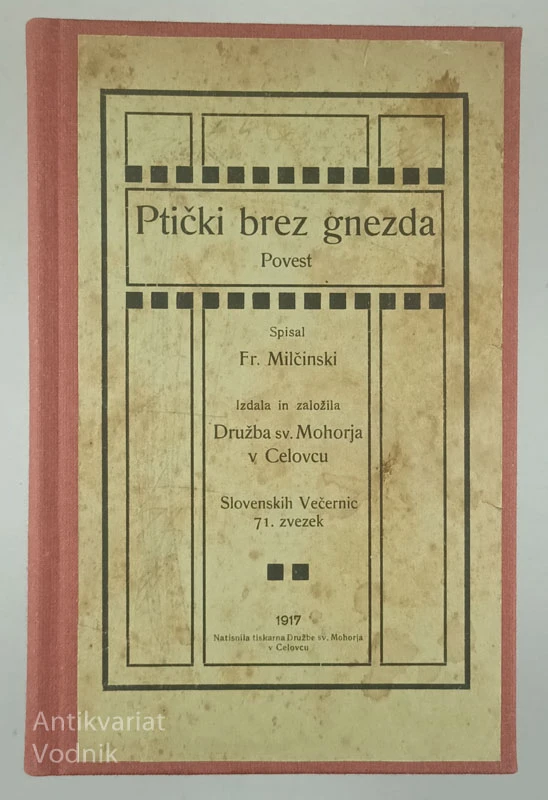 PTIČKI BREZ GNEZDA, Fr. Milčinski