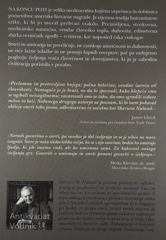 NA KONCU POTI, Sherwin B. Nuland, dr. med.