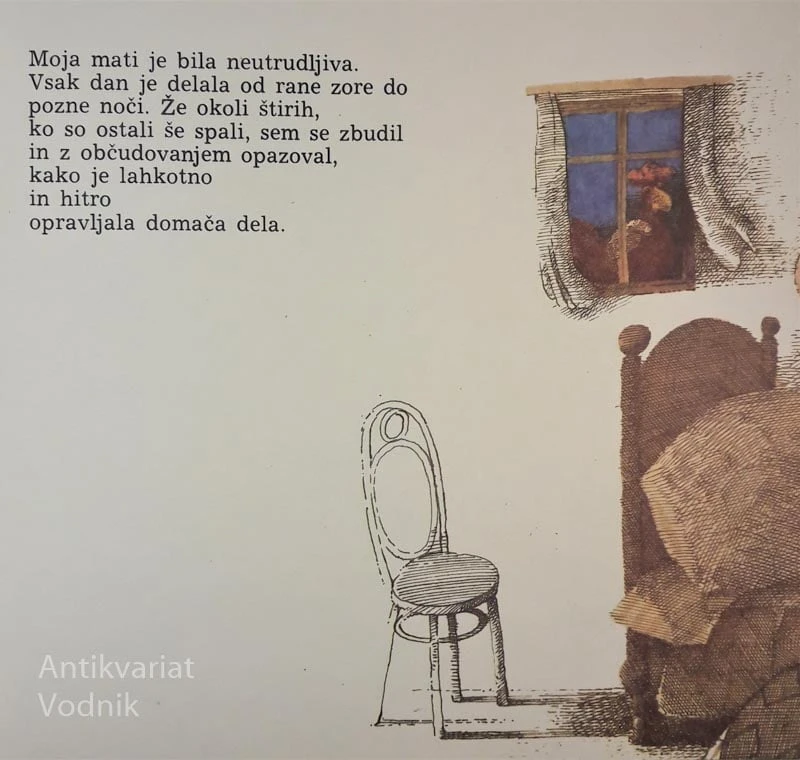 Nikola Tesla ZGODBA O OTROŠTVU,  Ilustr. Dušan Petričič