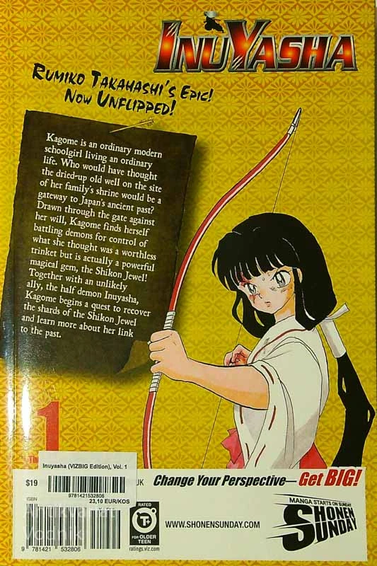 INUYASHA, VOL. 1, Rumiko Takahashi