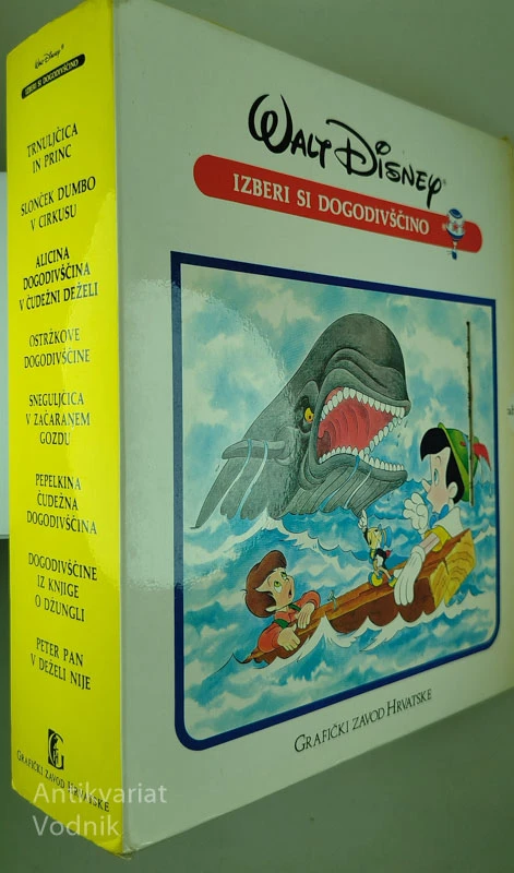WALT DISNEY IZBERI SI DOGODIVŠČINO