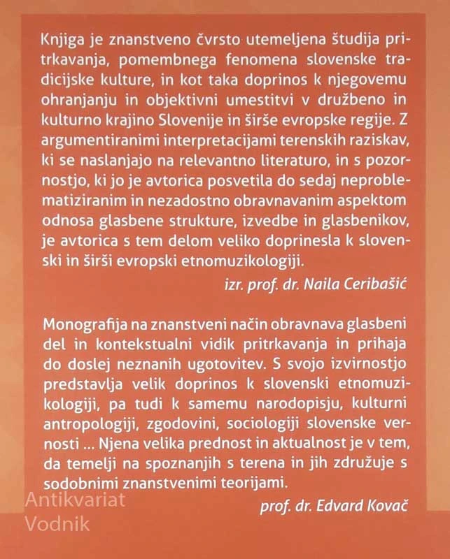 PA SE SLIŠ… Pritrkavanje v slovenskem in evropskem prostoru, Mojca Kovačič