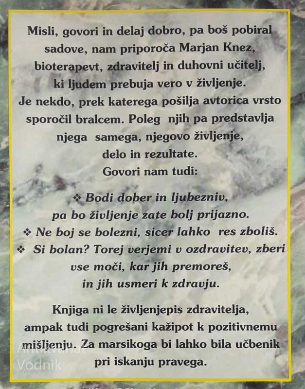 ZDRAVJE IZ LJUBEZNI, Ksenja Lekič