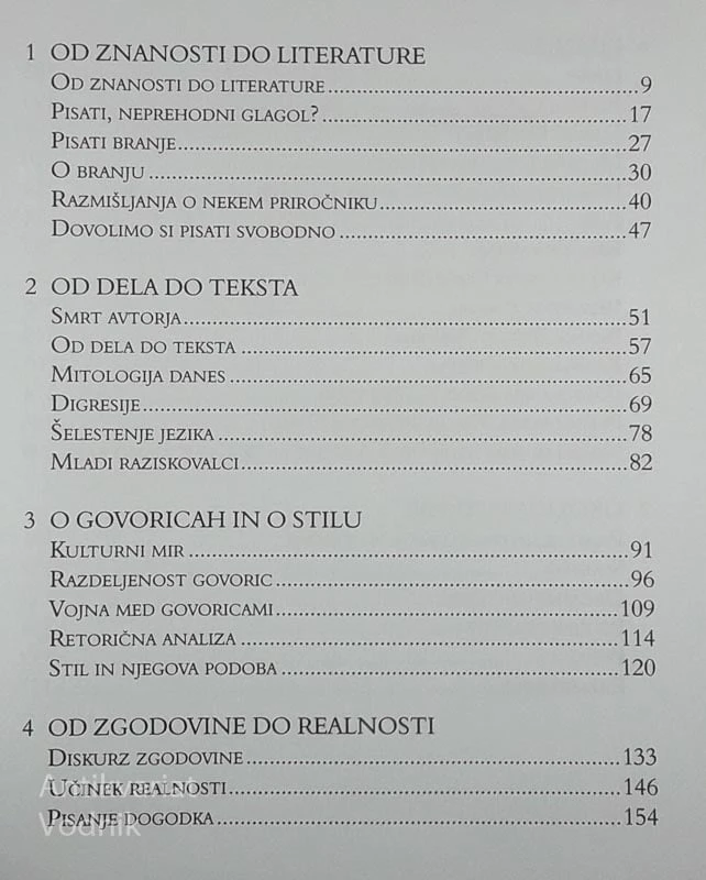 ŠELESTENJE JEZIKA, Roland Barhes