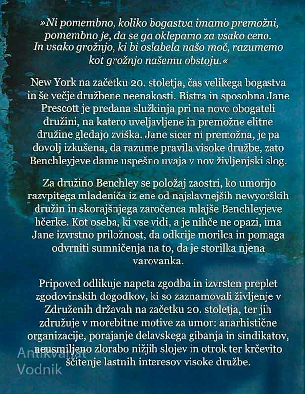 SMRT NEPOMEMBNE OSEBE, Mariah Frederich