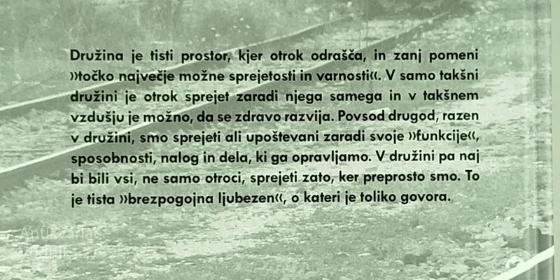 DRUŽINA NA KRIŽPOTJU; SODOBEN PRISTOP K UREJANJU LJUDI V STISKI, Andrej Perko