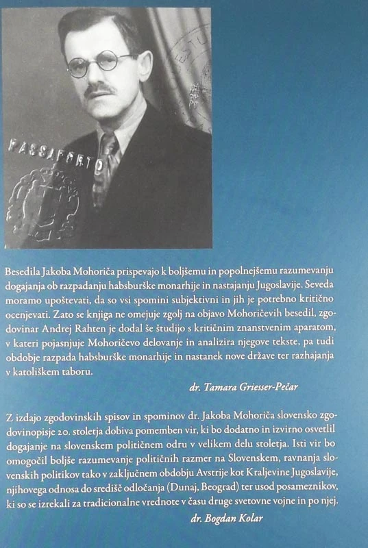 O ZGODOVINI SLOVENSKE KRŠČANSKE DEMOKRACIJE, Andrej Rahten