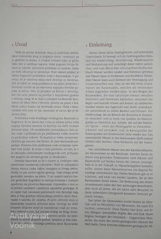 PODZEMNE VODE KARAVANK / GRUNDWASSER DER KARAWANKEN, Mihael Brenčič in Walter Poltnig