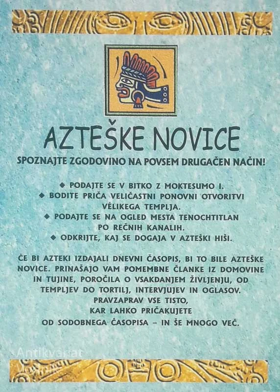 AZTEŠKE NOVICE, Philip Steele