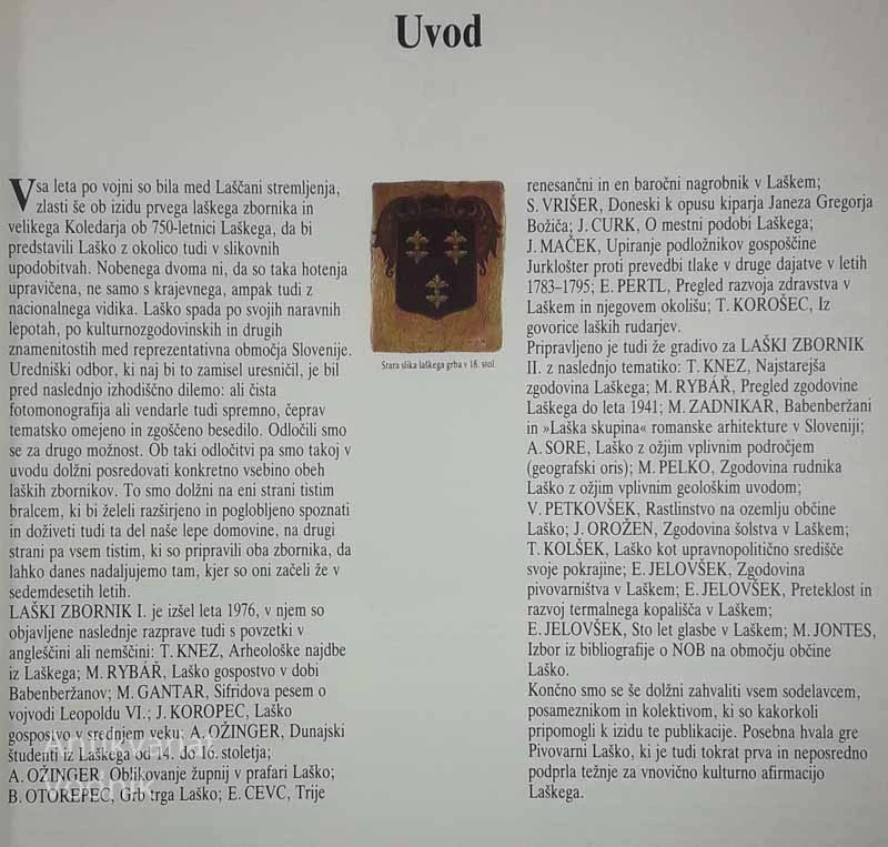 LAŠKO, več avtorjev