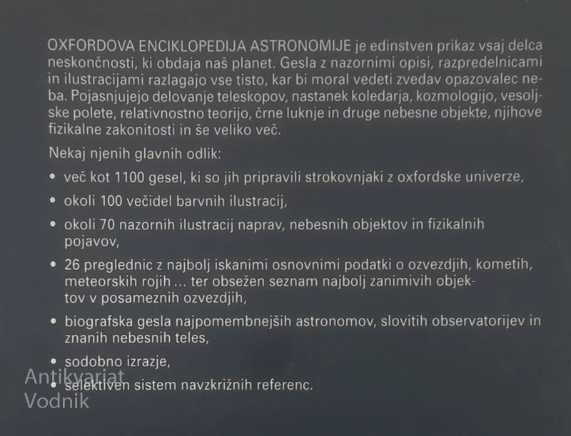 OXFORDOVA ENCIKLOPEDIJA ASTRONOMIJE