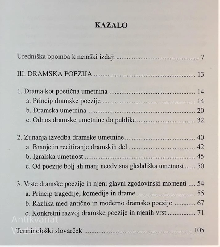 G. W. F. HEGEL, predavanja o estetiki, dramska poezija