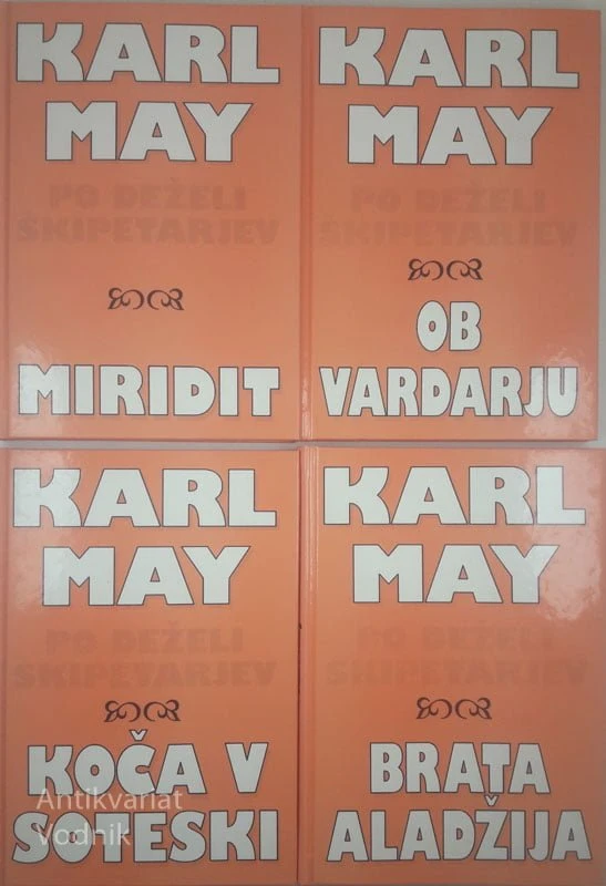 PO DEŽELI ŠKIPETARJEV 1-4, Karl May