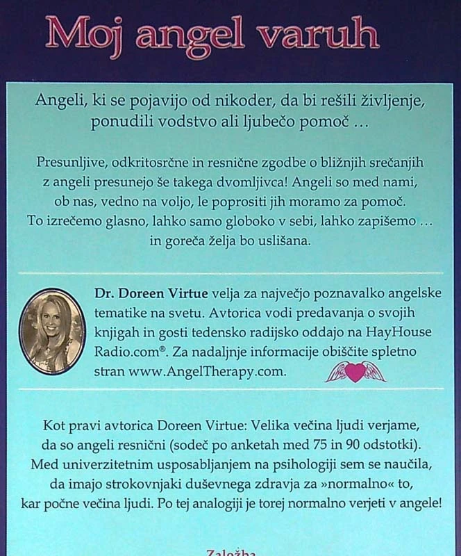 MOJ ANGEL VARUH, dr. Doreen Virtue in Amy Oscar